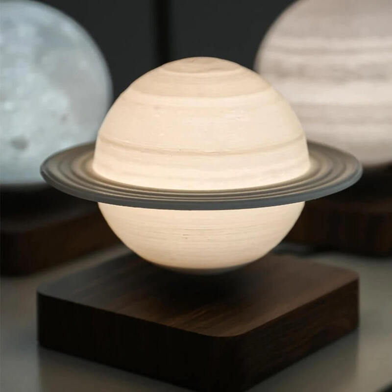 Levitating Saturn Lamp  Floating Planet Night Light For Home and Office Decor