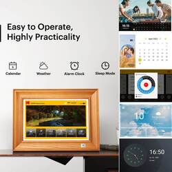 Kodak FHD WiFi Digital Photo Frame with Photo, Video, Calendar and  Weather Display  14 inches