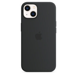 iPhone 13 Silicone Case with MagSafe Chalk Black