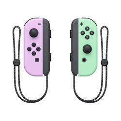 Nintendo Switch Collection Joy Con Pastel Purple and  Pastel Green