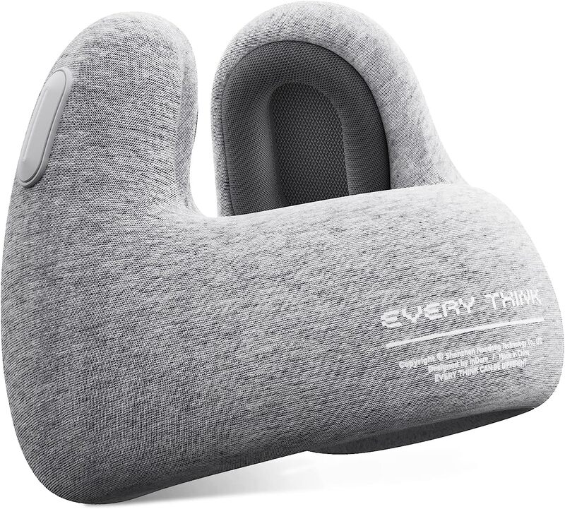 Neck Pillow for Travel 2022 Upgraded 3D Noise Cancelling Neck Pillow