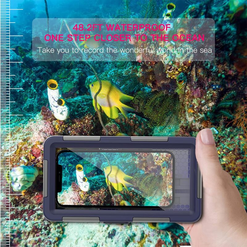 Shellbox Diving Waterproof Case 2nd Gen 15m for 4.9 to 6.9 Phone