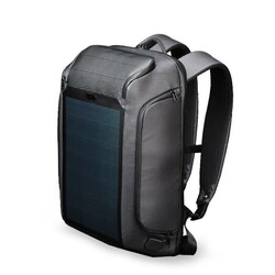 Solar Powered Backpack  Charge on the Go with Versatile Power and  Storage