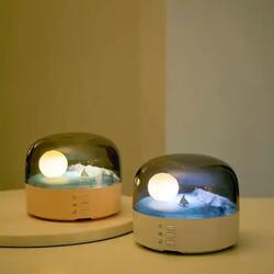 Moon Landscape Lamp With Bluetooth Speaker