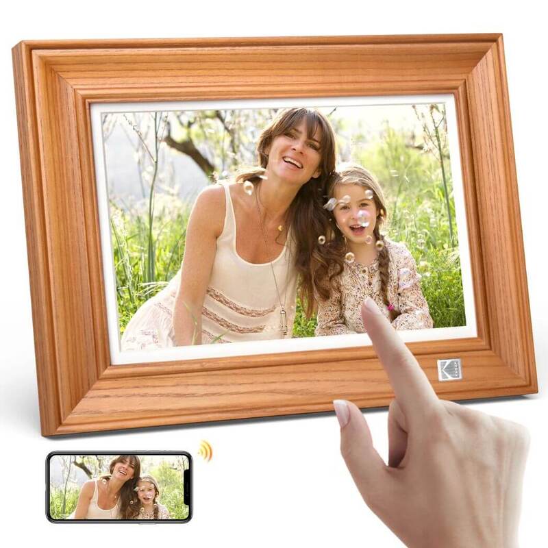 Kodak FHD WiFi Digital Photo Frame with Photo, Video, Calendar and  Weather Display 10 incesh