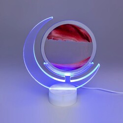 LED Quicksand Night Light with 7 Colors