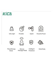 KICA Mini 2 Massage Gun Electric Body Muscle Massager Smart Fascia Gun NEW