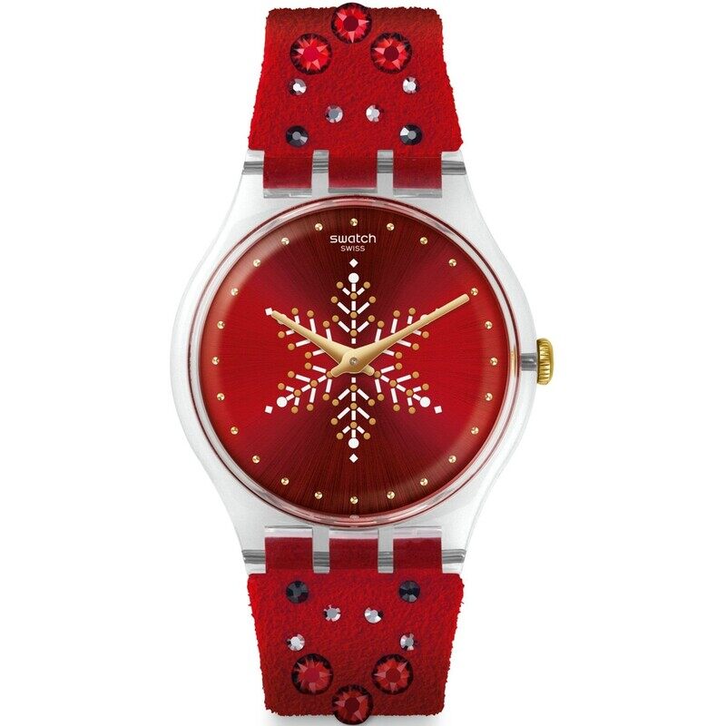 

Swatch SHINEBRIGHT Christmas Swatch Watch 2018 with Special Packaging