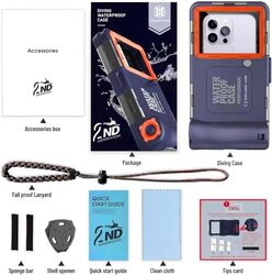 Shellbox Diving Waterproof Case 2nd Gen 15m for 4.9 to 6.9 Phone