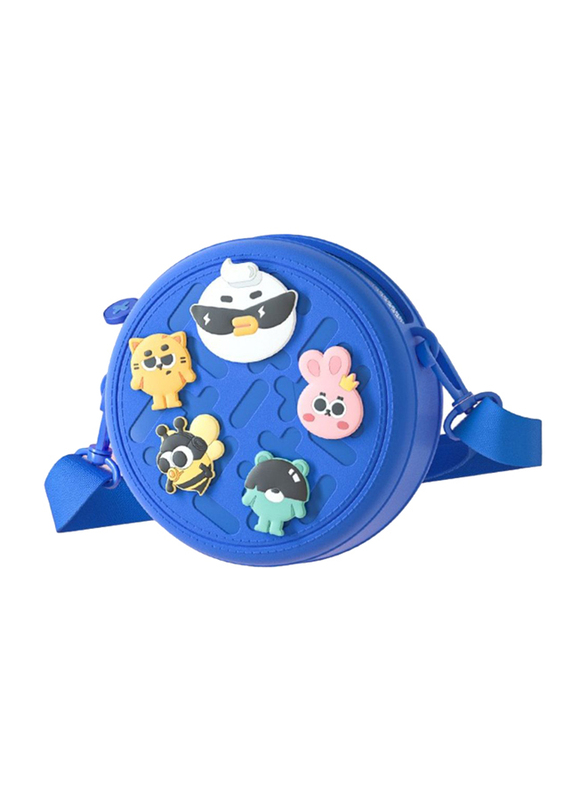 Kool Tide Round Bag for Kids, K36, Blue