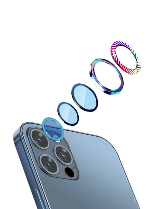 Rainbow Camera Lens for Apple iPhone 12 Pro, Multicolour