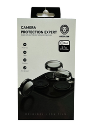 Green Lion HD Plus Apple iPhone 13 Pro/13 Pro Max Camera Lens Protector, Black