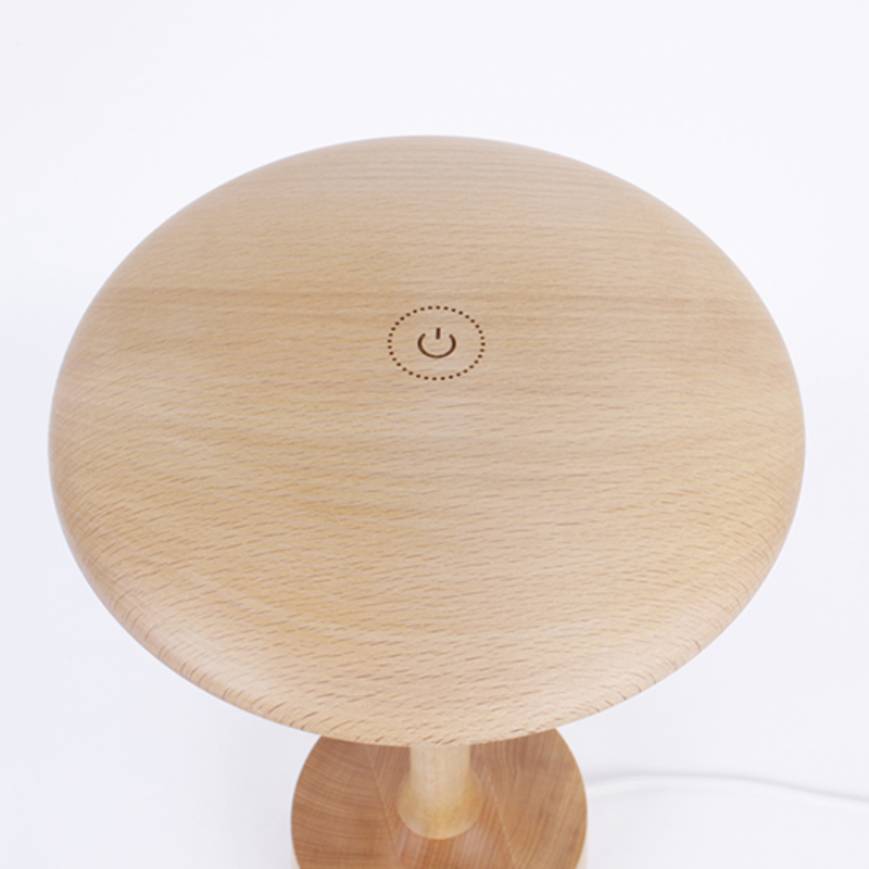 belaDesign Log LED Table Lamp for Bedroom and For the Living Room