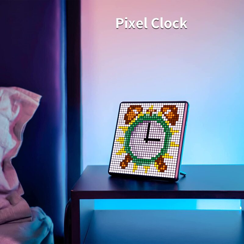 Divoom Pixoo-Max Pixel Display with Programmable LED Screen, Multicolour
