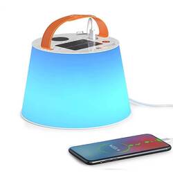 ZTARX Inflatable Solar & USB Powered Color LED Lamp