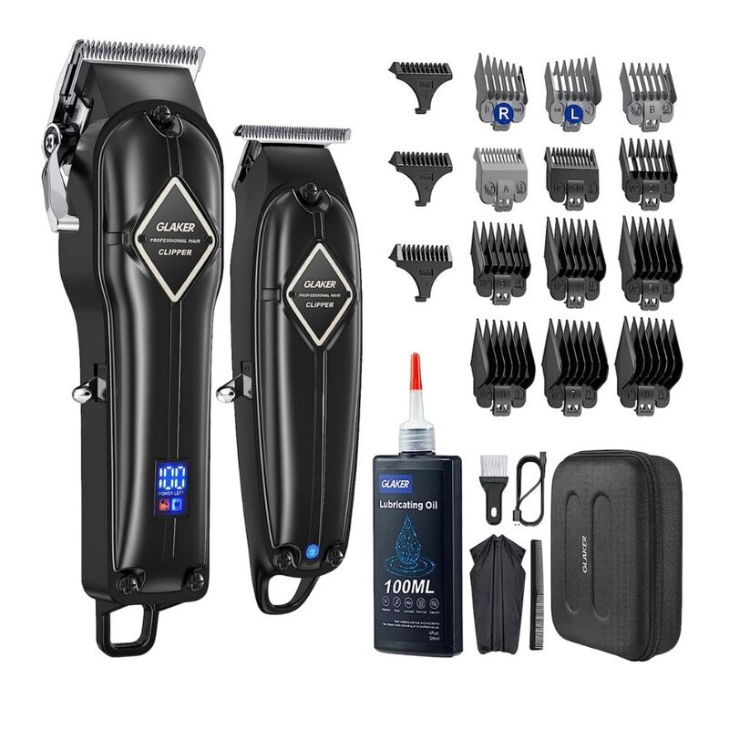 Glaker 2 in 1 High Performance Pro Clippers Kit