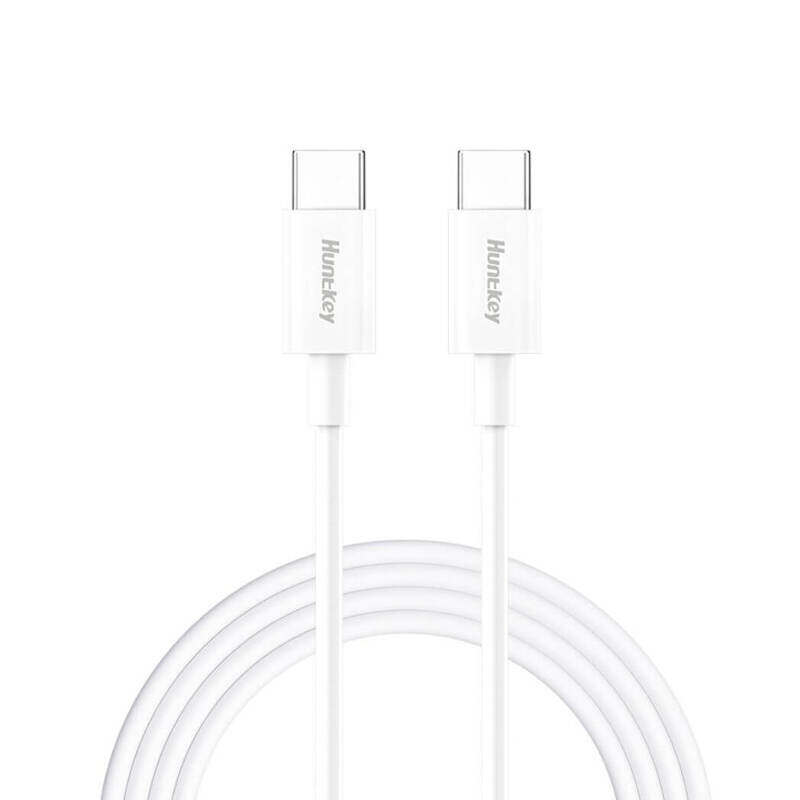 Huntkey USB C to USB C Cable 2 m white