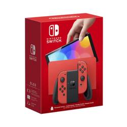 Nintendo Switch  OLED Model Mario Red