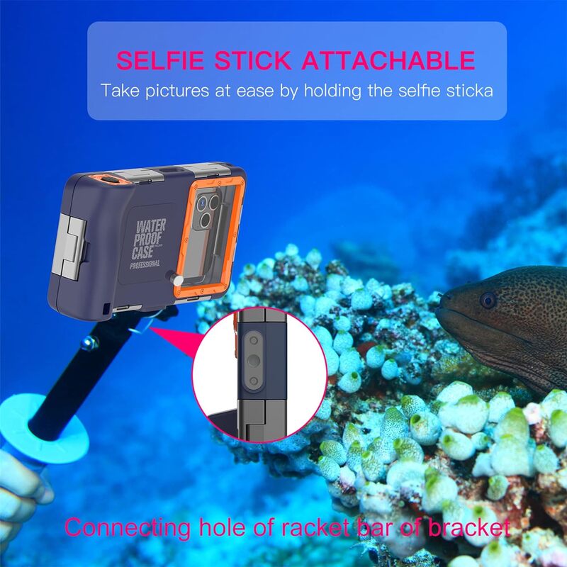 Shellbox Diving Waterproof Case 2nd Gen 15m for 4.9 to 6.9 Phone