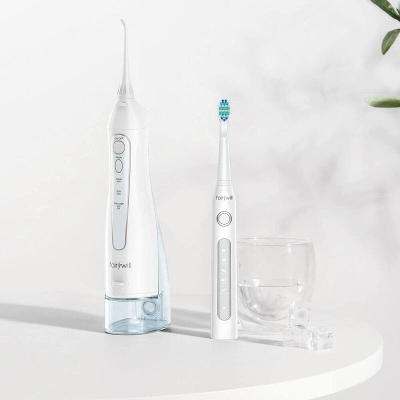 Fairywill Oral Care Combo 5020E Water Flosser  507 Toothbrush