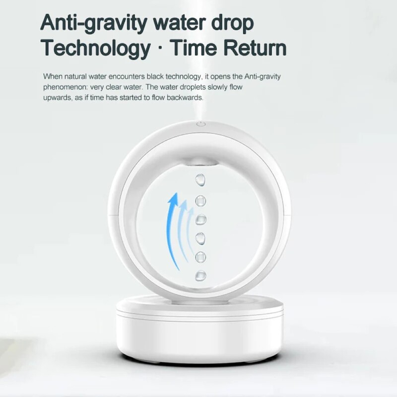 Anti gravity Air Humidifier For Bedroom and Living Room