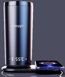 Muggo 12oz Temperature Control Mug with 3 Hour Battery Life, Black