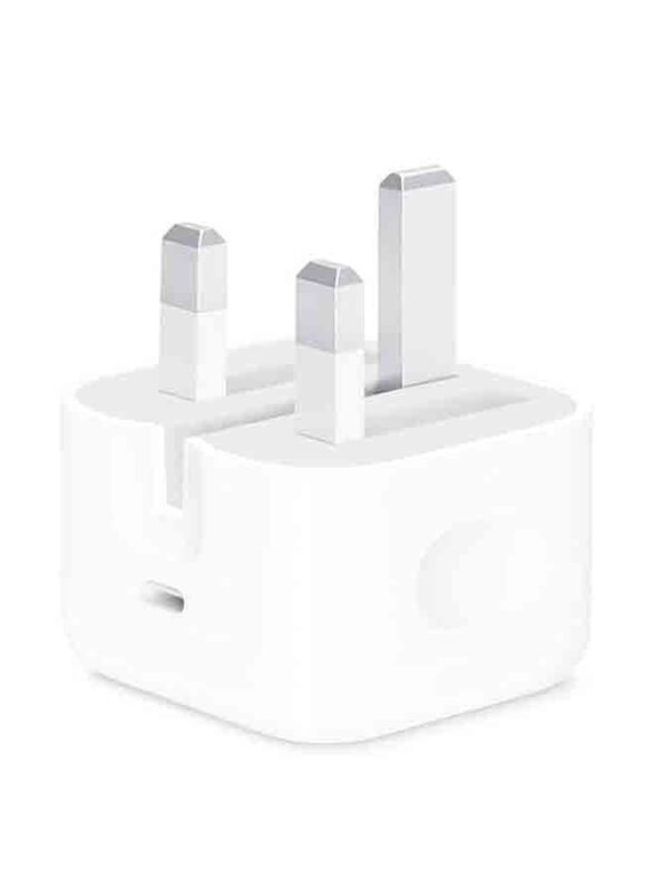 Apple 20W Power Adapter with Port USB Type C, White