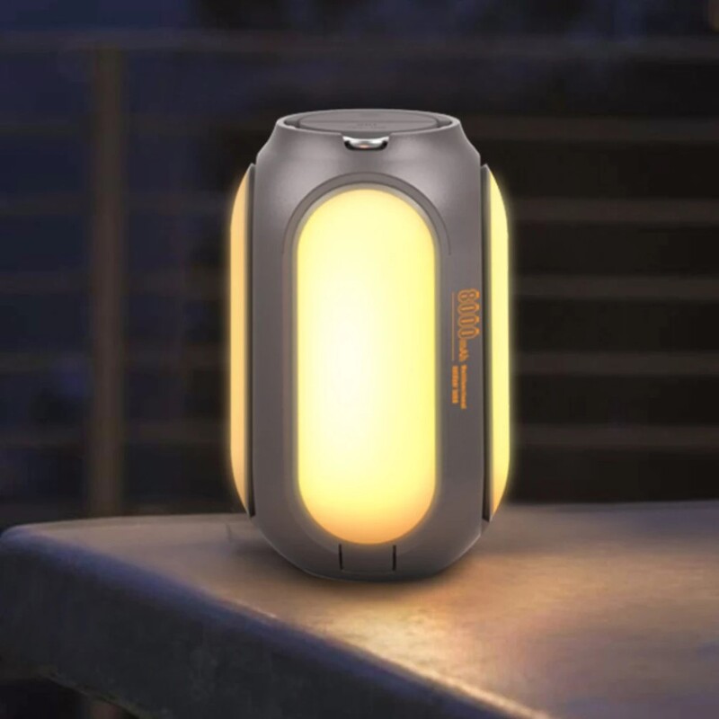 

Generic 8000mAh Foldable LED Camping Lantern Power Bank 6 Mode Hanging