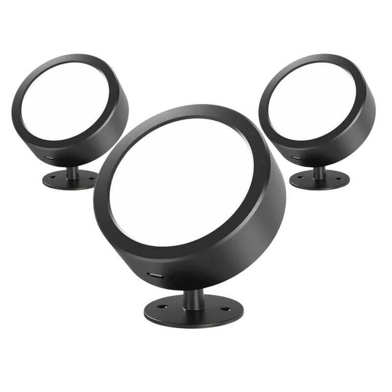 

EZVALO 360 Rotation LED Wall Mounted Lights Set of 3