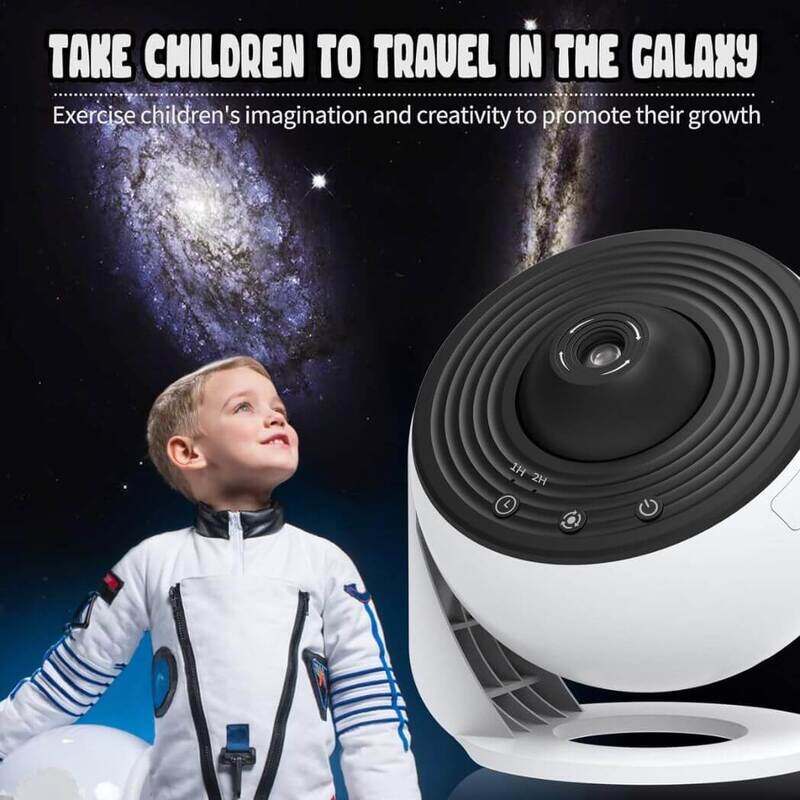 12 in 1 Planetarium Star Galaxy Projector  Realistic Starry Sky Night Light