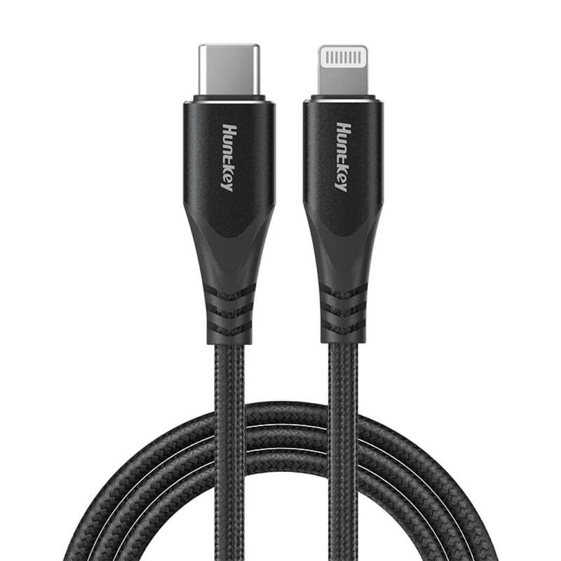 Huntkey USB C to Lightning Cable 1.5 meter