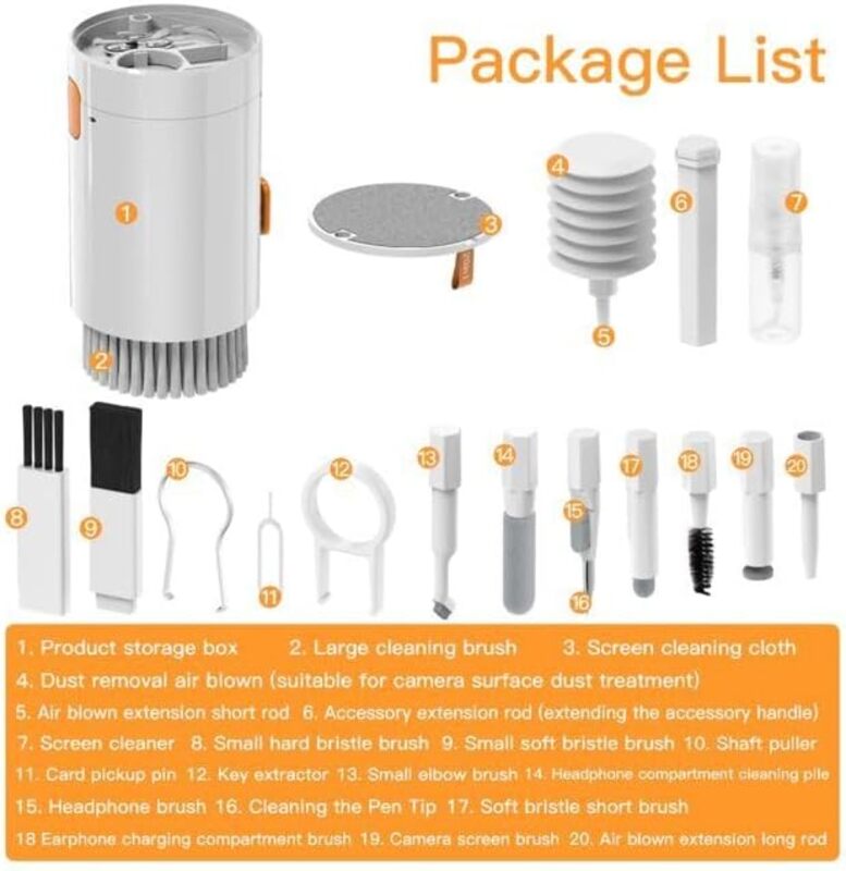 20 in 1 Multi Functional Cleaning Kit