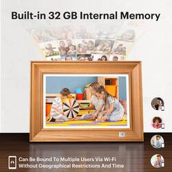 Kodak FHD WiFi Digital Photo Frame with Photo, Video, Calendar and  Weather Display  14 inches