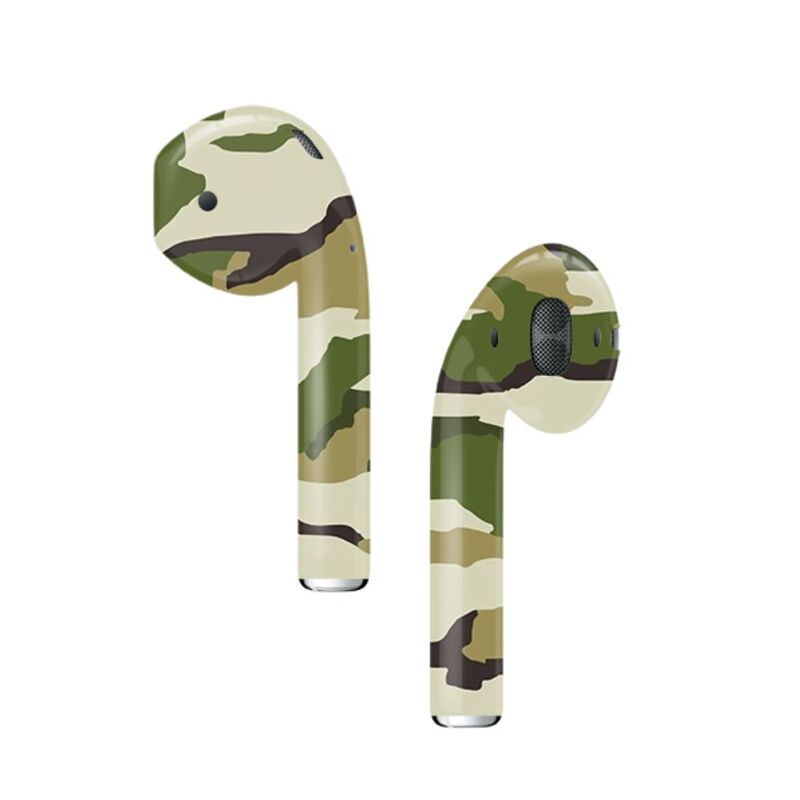 Apple AirPods 2 Camouflage Army Skin