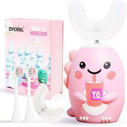 Dycrol Kids 3D U-Shaped Ultrasonic Rechargeable Electric Toothbrush