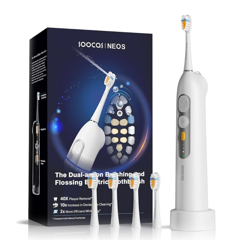 SOOCAS Neos 2 in 1 Electric Toothbrush with Water Flosser