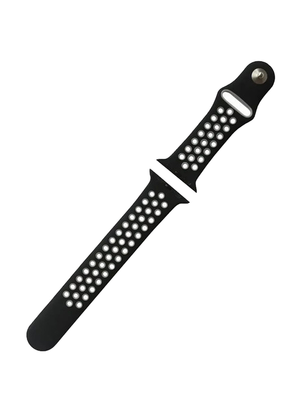 Nike Style Strap for Apple Watch , Black