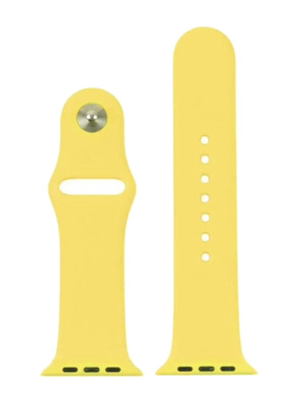 Strap for Apple Watch 42/44mm, Yellow