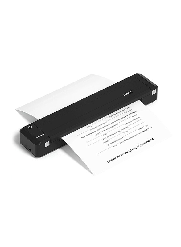 

HPRT MT800 A4 Wireless Bluetooth Thermal Portable Pocketjet Printer, Black