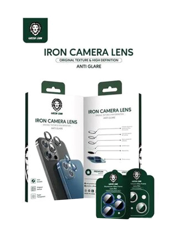 Iron Camera Lens for Apple iPhone 13/13 Mini, Silver