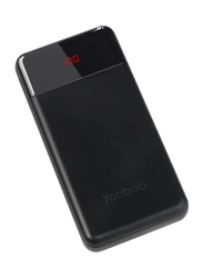 Yoobao 30000mAh 18W Quick Charging Power Bank with 3 Input & 3 Output, Black