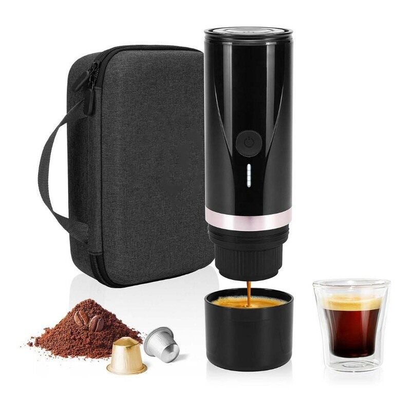 

Generic Portable Mini Espresso Machine Rechargeable Car Coffee Maker
