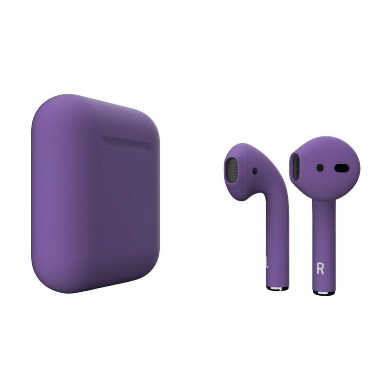 Apple AirPods 2 Wireless In-Ear Earbuds with Lightning Charging Case, Purple