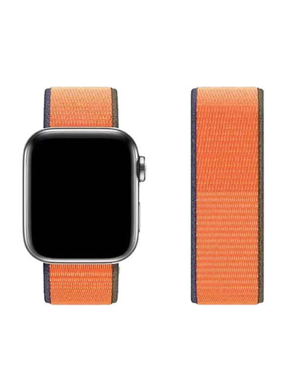 Wrist Sport Loop Strap for Apple Watch 42/44mm, Orange