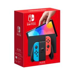 Nintendo Switch   OLED Model Neon Blue and  Neon Red