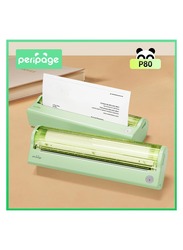 PeriPage P80 Mini Portable A4 Thermal Printer Support 2 , 3 , 4, 216mm Width Paper Inkless Wireless Mobile PDF Photo Printer