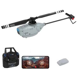 Sentry C127 RC Helicopter with 2 Batteries 1080P 90 Degrees