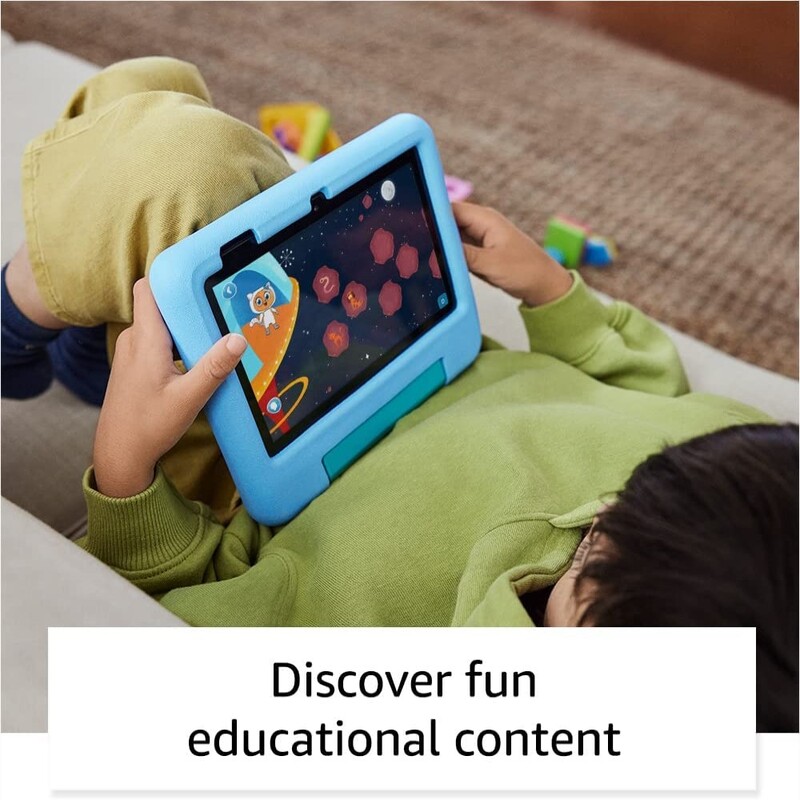 Amazon Fire 7 Kids Tablet 7 inch 16GB  12th Gen 2022 Release Blue