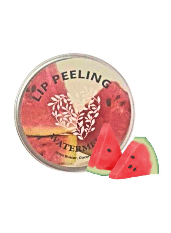 Soap&Friends Watermelon Lip Scrub 15ml, Refreshing Watermelon Sugar Scrub for Soft, Smooth Lips