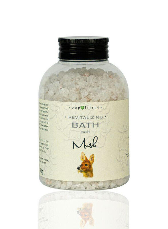 

Soap&Friends Sensual Musk Bath Salt for Skin Renewal and Vitality 500g